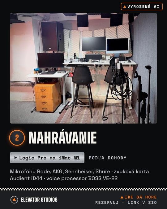 Prehliadka poschodí · 5/6. Vizuál Elevator Studios, vyrobené AI.