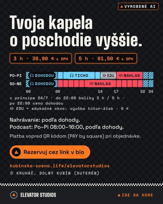 Prehliadka poschodí · 6/6. Vizuál Elevator Studios, vyrobené AI.